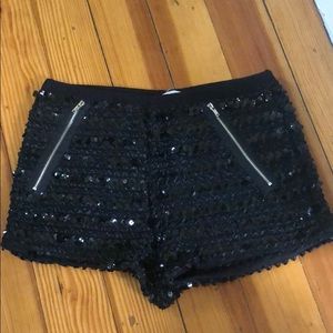 Sequin Shorts